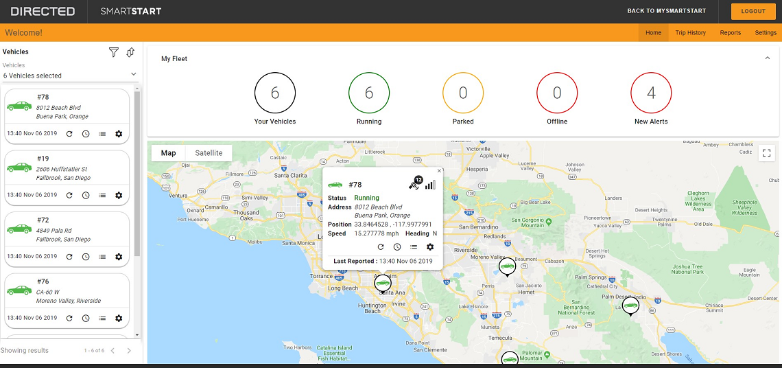 Fleet Real-time Monitoring